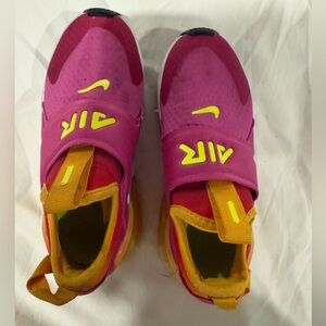 Nike Kids Air Max 270 Extreme SE PS Sunrise Slip On Sneakers Size 12c